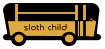 Sloth Child Tour Route and Bus Stops